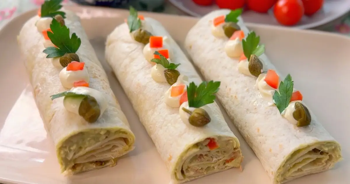 Rollitos de atún con aguacate una cena fácil y saludable sin horno y