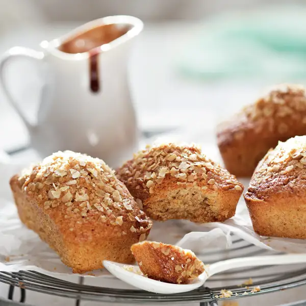 El desayuno casero ideal: bizcochitos integrales con avena y chocolate