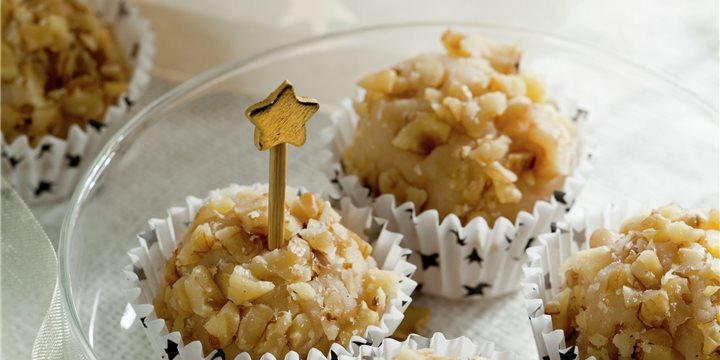 Bocaditos de mazapán y nueces - Lecturas