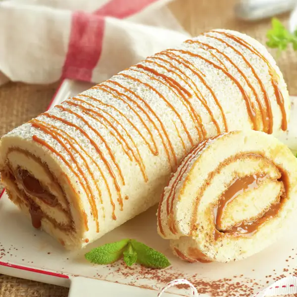 Brazo de gitano con dulce de leche, una idea de postre para Navidad