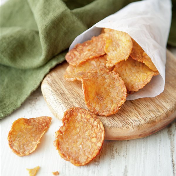Chips de tempeh