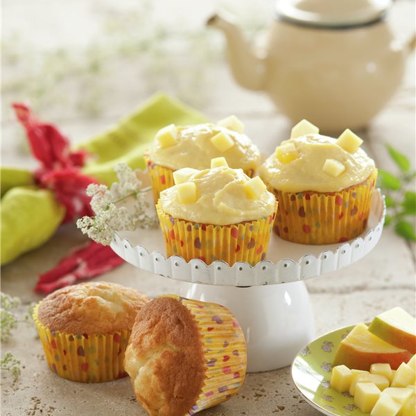 Cupcakes de mango