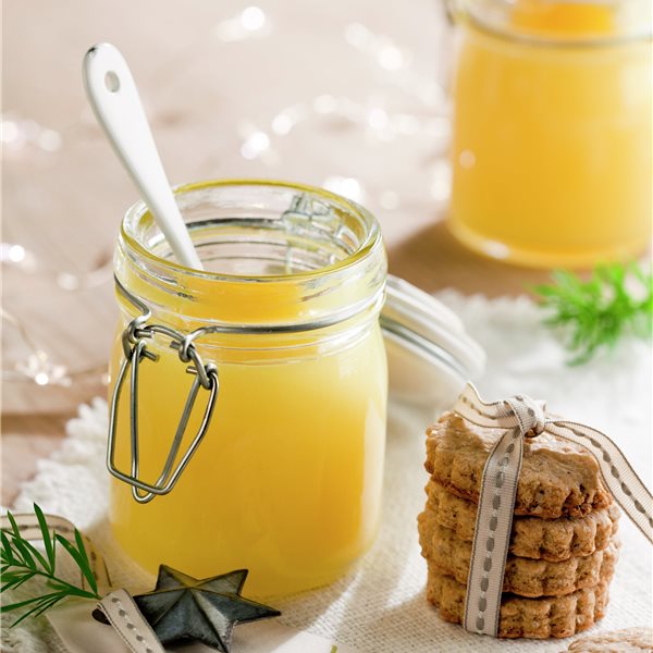 Galletas con crema de limón