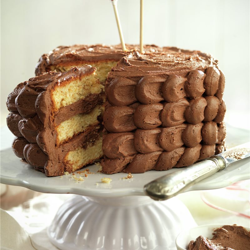 Descubrir 88+ imagen como hacer pastel de vainilla y chocolate