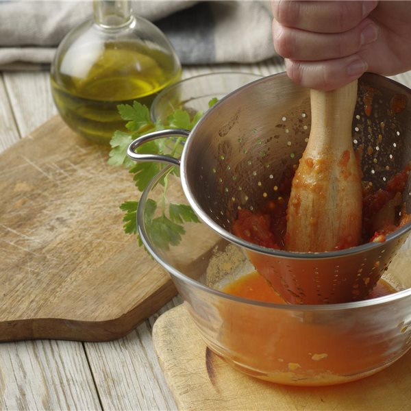 Salsa de tomate con pimiento