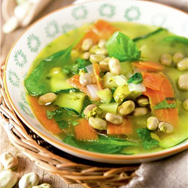 Recetas de sopa de verduras