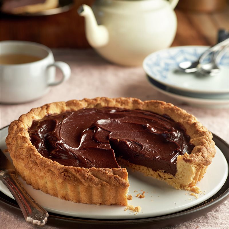TARTA CRUJIENTE DE CHOCOLATE.