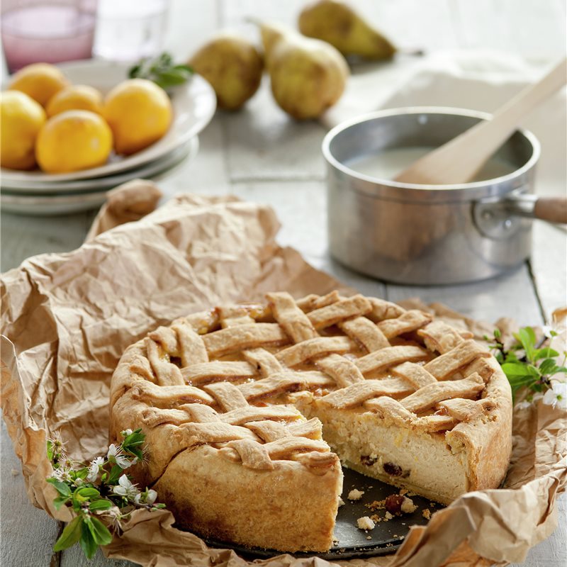 TORTA DE REQUESÓN (ITALIA).