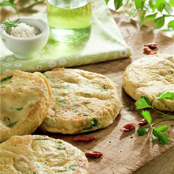 Tortillas de verduras