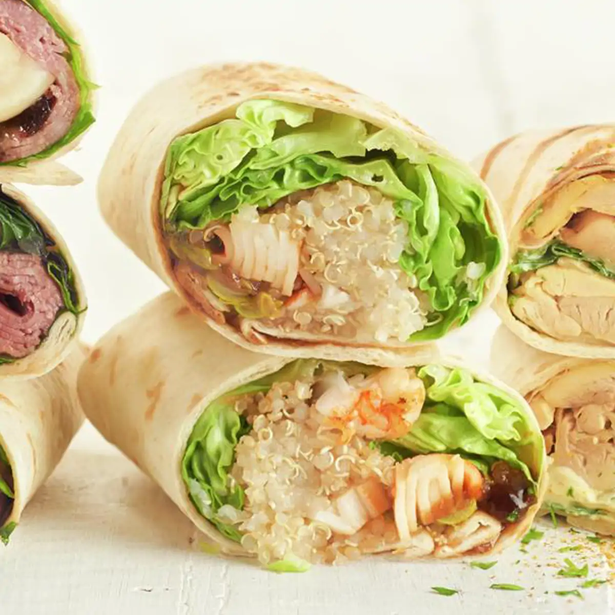 Rollitos proteicos para una cena de verano