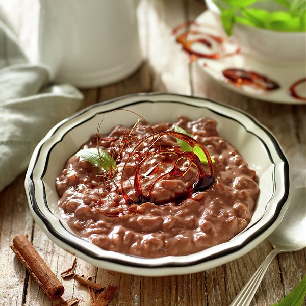 Con chocolate: as&iacute; se prepara la receta de arroz con leche que m&aacute;s gusta a los ni&ntilde;os