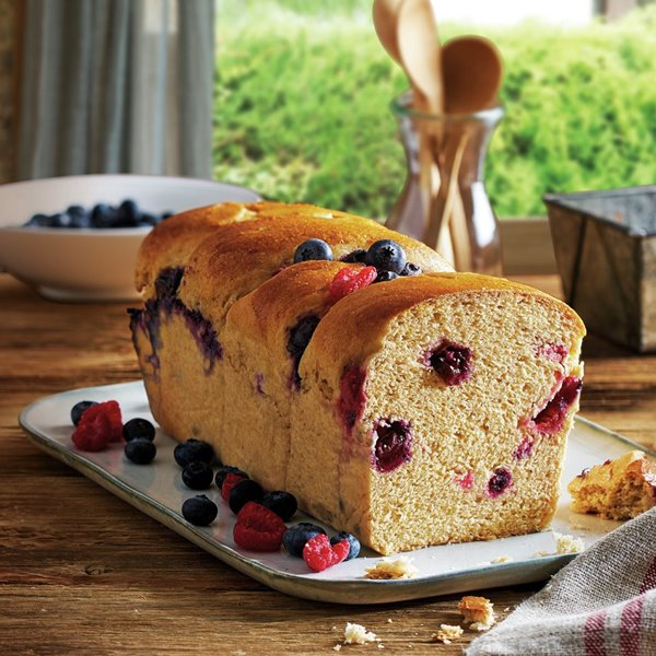 Pan de frutos rojos - Lecturas