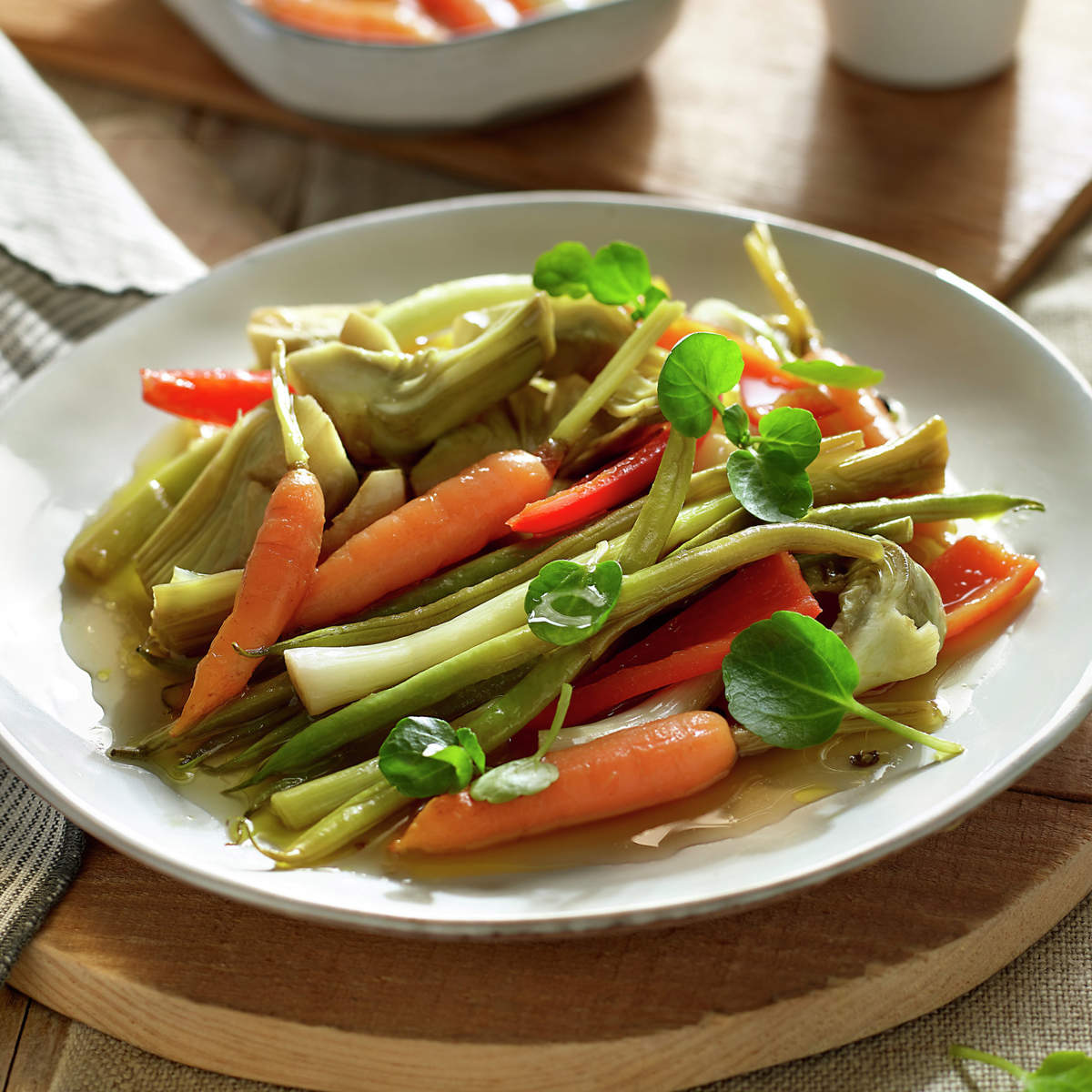 Verduras en escabeche