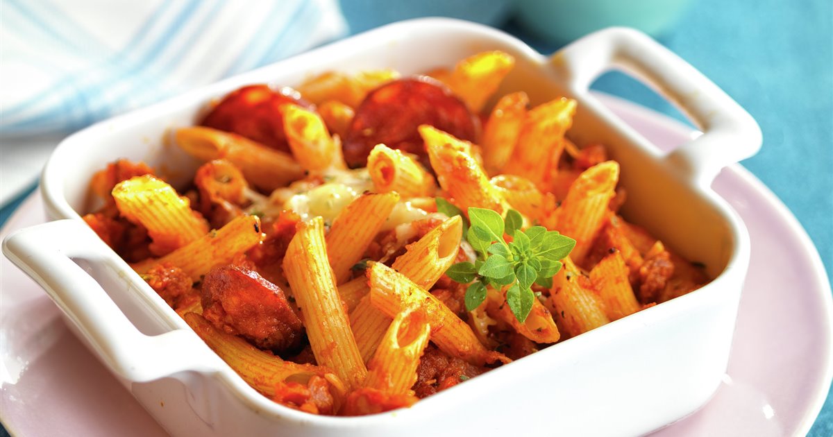 Macarrones gratinados con chorizo: el clásico que te hará recordar la