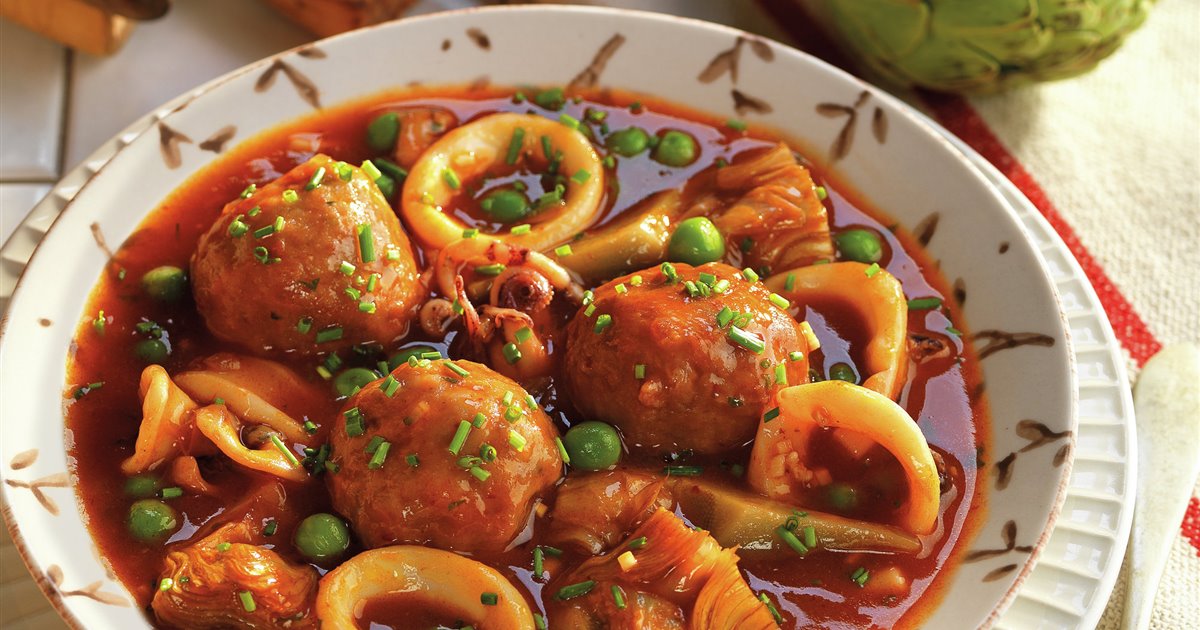 Albondigas Con Calamares Jose Andres www.lecturas.com