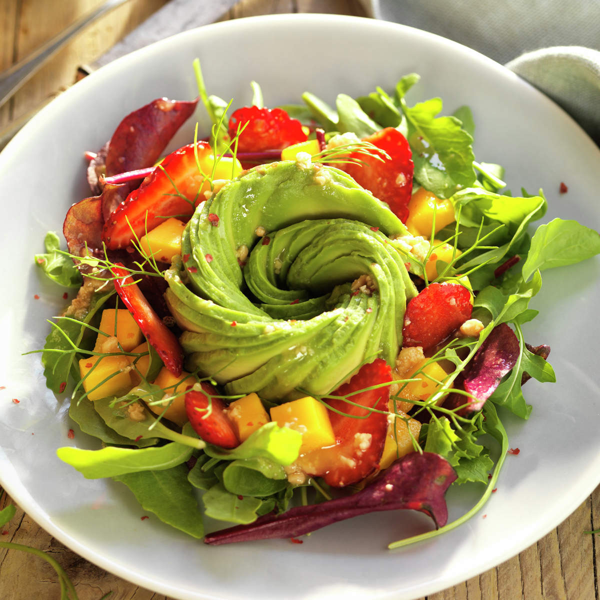 ENSALADA FLOR DE AGUACATE