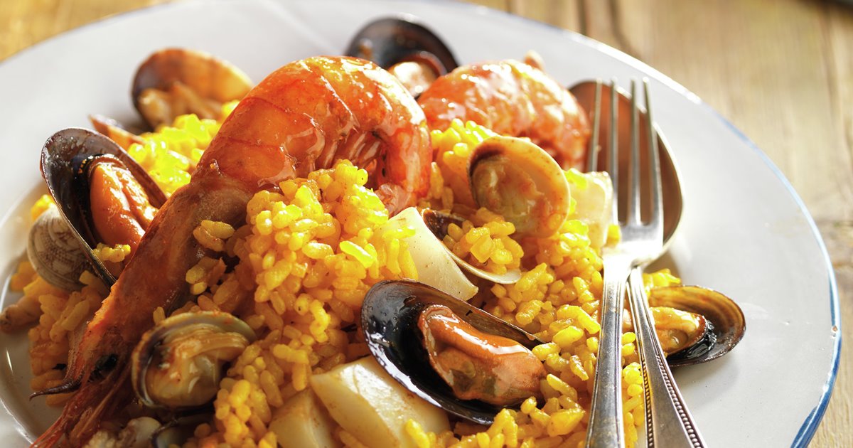 Paella tradicional de marisco - Lecturas