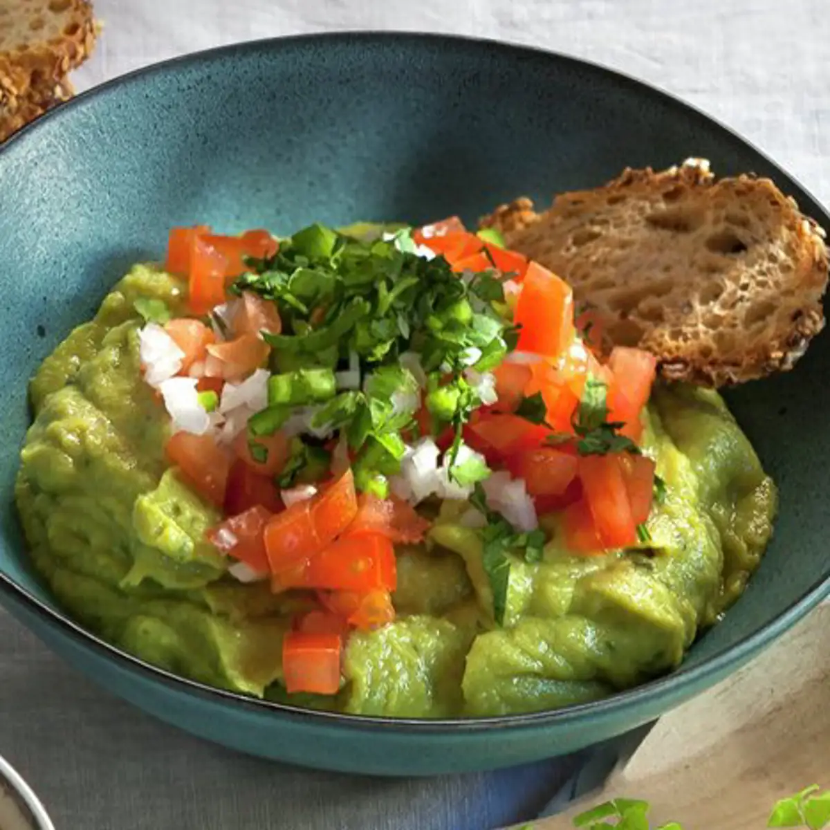 Guacamole con pico de gallo