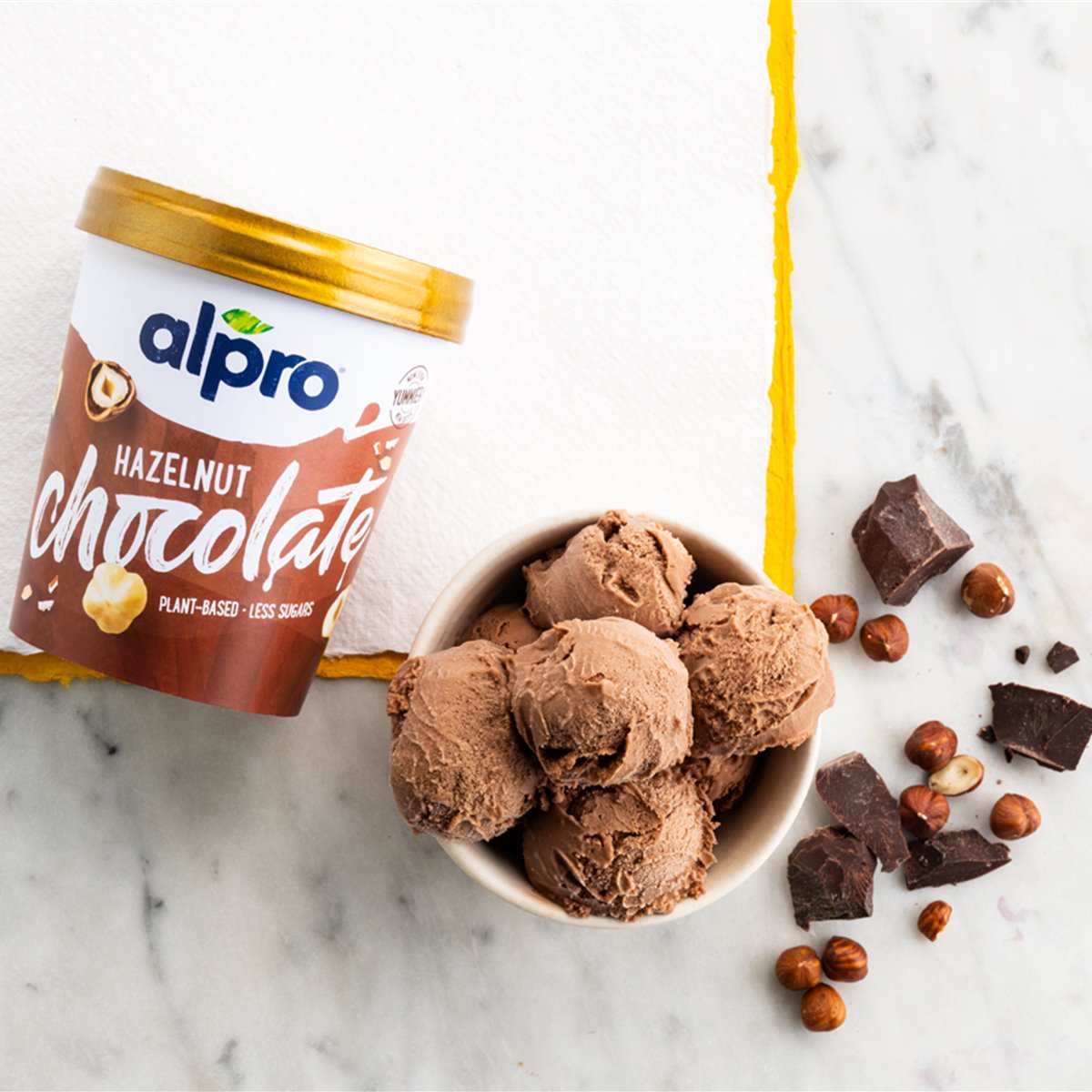 Helado de yogur Alpro