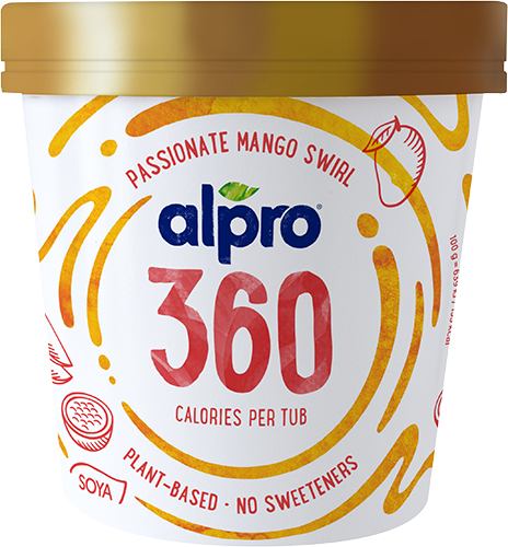 Yogur vegetal de mango