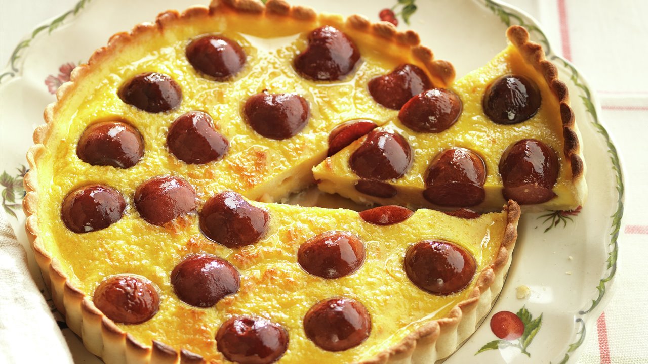 Tarta de cerezas (clafoutis) - Lecturas