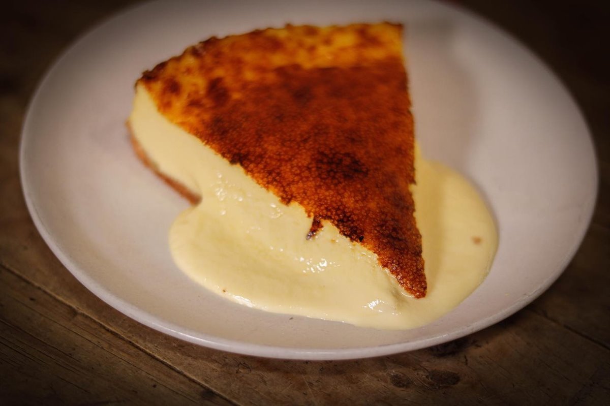Tarta de queso del Restaurante Fismuler