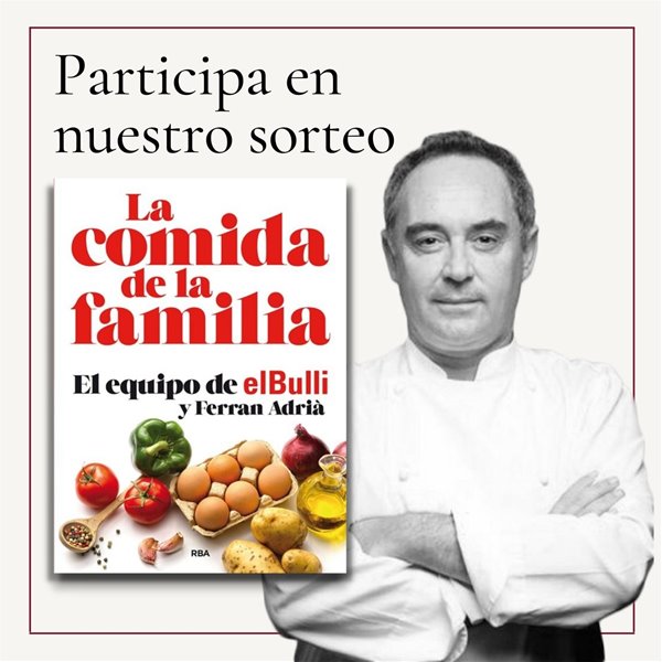 Consigue el libro "La comida de la familia" de Ferran Adrià