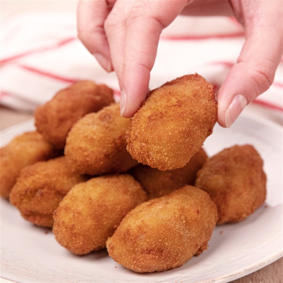 Croquetas de pollo sin gluten