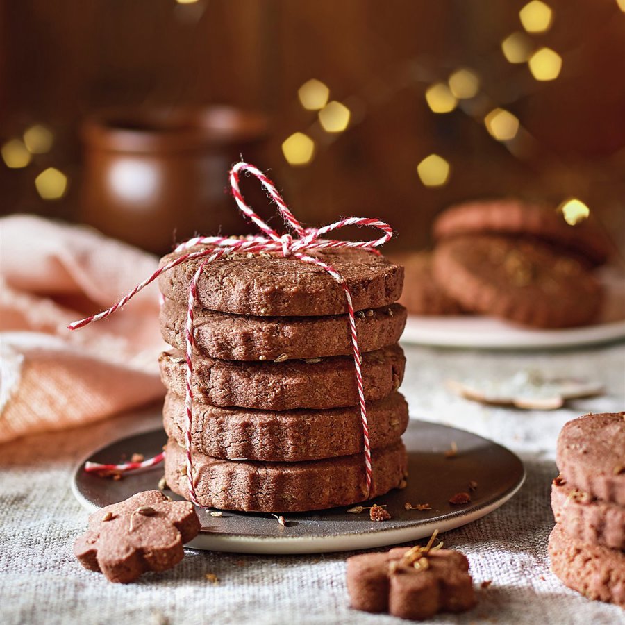 Polvorones Caseros De Chocolate Con Semillas De Anís 5527