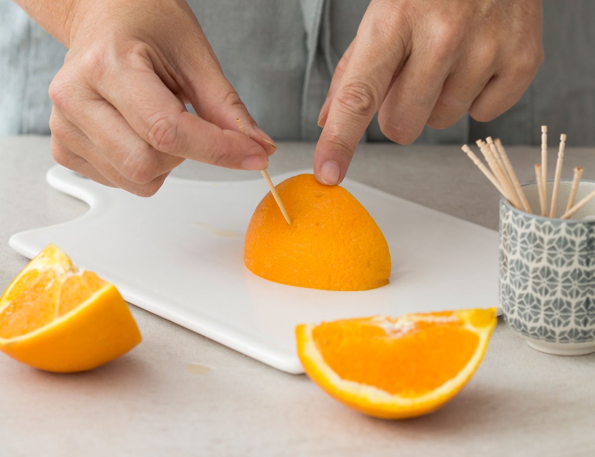 Pinchar la fruta antes de cocerla