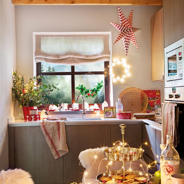 Cómo organizar una cocina pequeña para Navidad y evitar que sea un caos