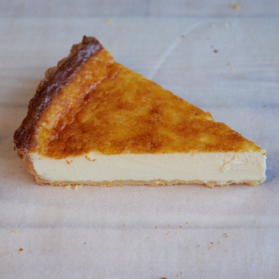 Tarta de queso de Samantha Vallejo-Nágera