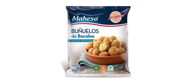 Buñuelos de bacalao Maheso