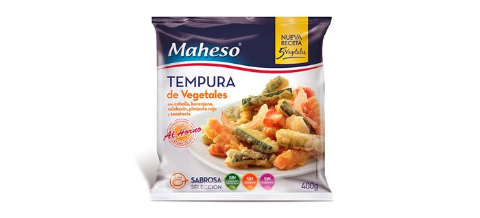 Tempura de vegetales Maheso
