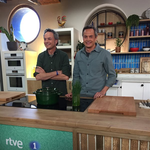 Hermanos Torres en la presentación de Menudos Torres