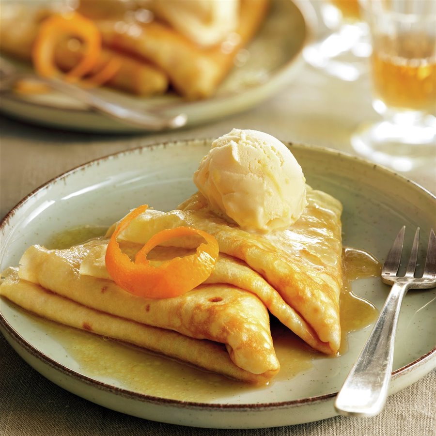 Crepes suzette