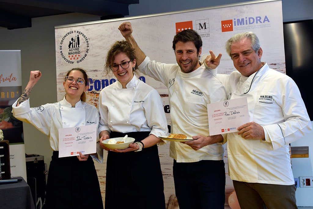 ganadores del concurso La mejor torrija de Madrid 2022