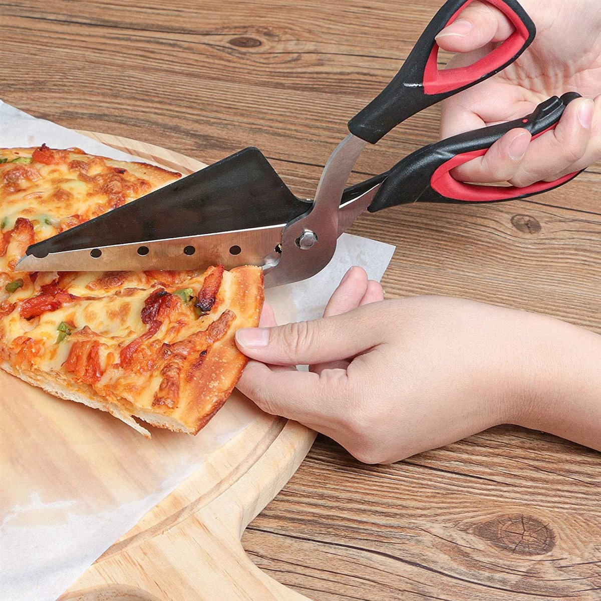 corta pizza con espatula amazon