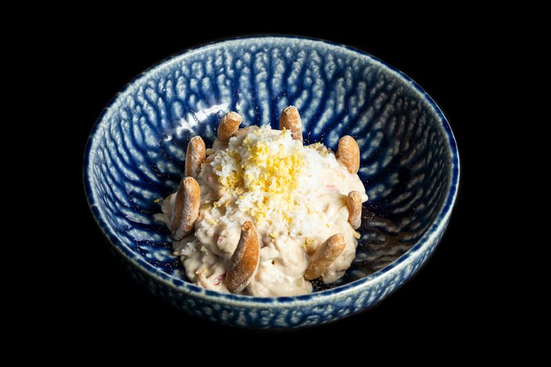 Ensaladilla rusa de Pasaje 1986 con aceite de Siurana