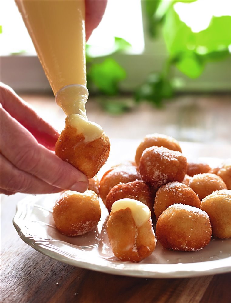 Buñuelos de viento rellenos de limón, la receta de la abuela fácil y ... Buñuelos de viento rellenos de limón, la receta de la abuela fácil y ...