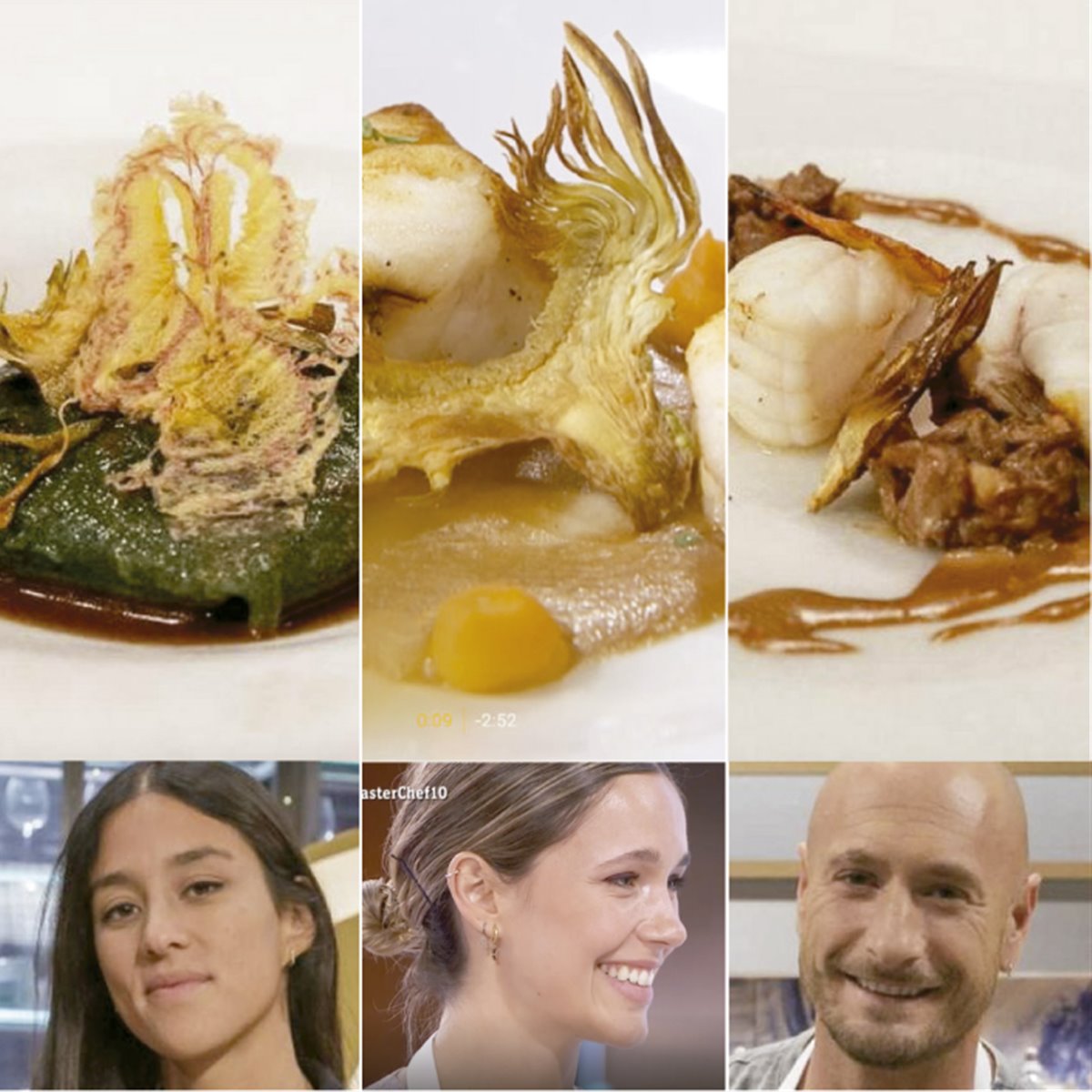 Recetas mar y montaña MasterChef10 programa 4