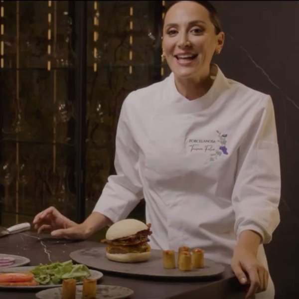 Tamara Falcó cooks up a gourmet burger that would even be eaten by Isabel Preysler (with surprise ingredients)