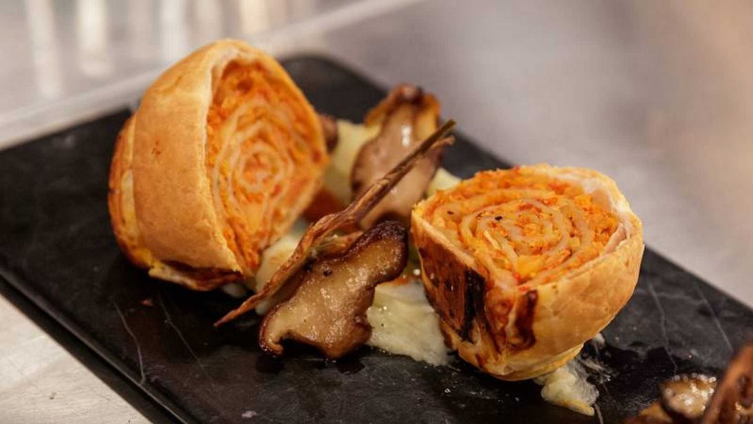 Kimchi roll David MasterChef 10