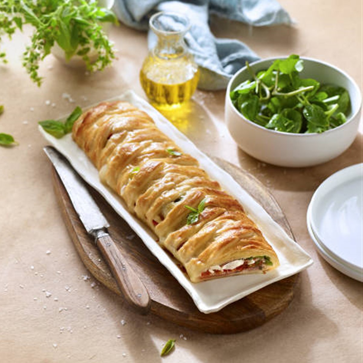 Trenza caprese