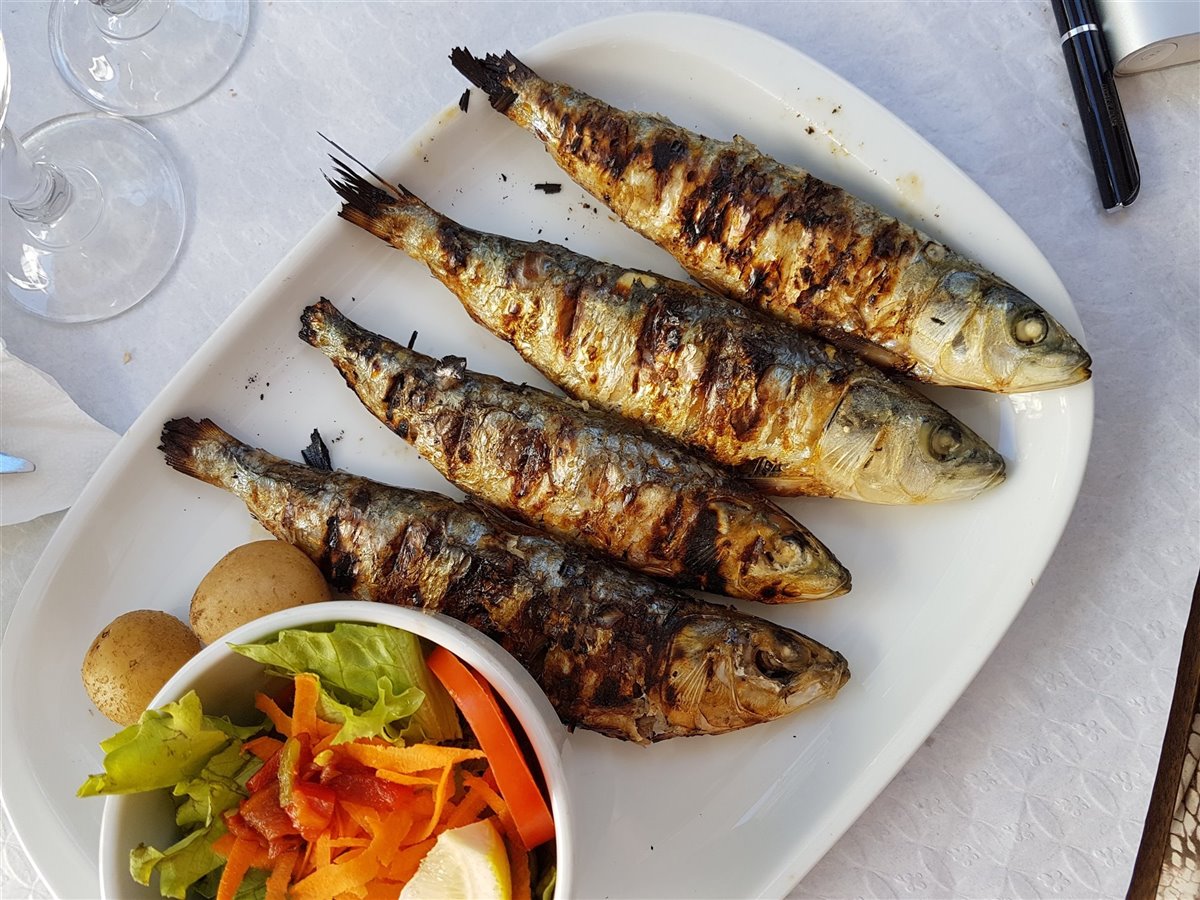 Sardinas a la parrilla