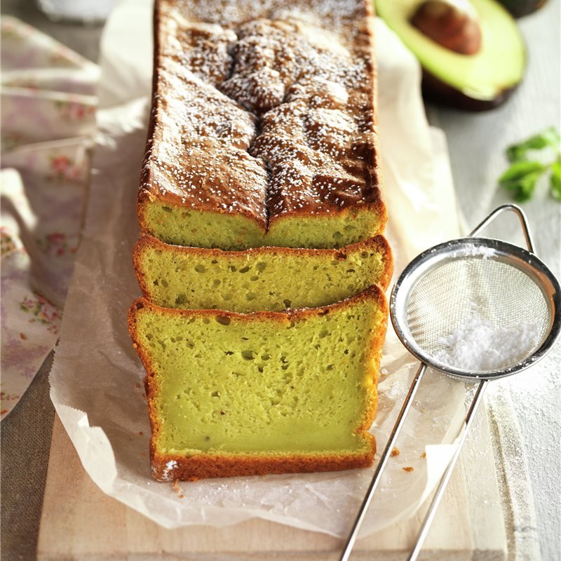 Plumcake de aguacate y limón
