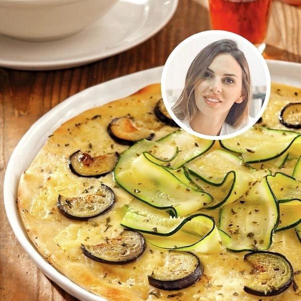 La pizza de verduras de Irene Rosales, una receta sencilla y saludable para toda la familia