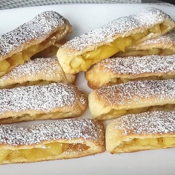 Biscotti italiano, la receta clásica de galleta con relleno de manzana (con vídeo)