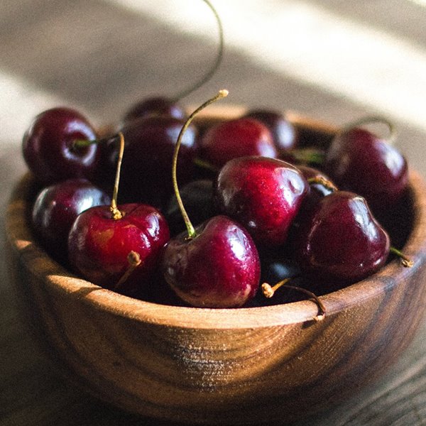 Cerezas frescas
