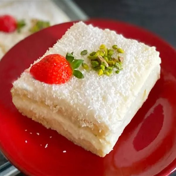 Esponjoso dulce y cremoso: esta versión del pastel turco Baklava te va a conquistar (con vídeo)